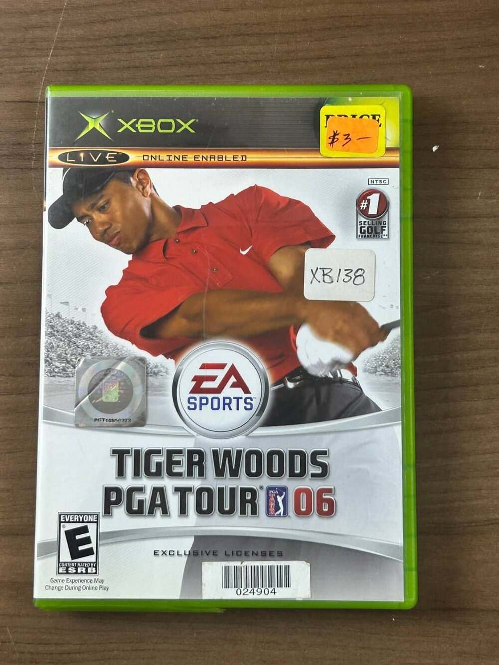 Tiger Woods PGA Tour 06 Original Xbox 2005 CIB Complete w/ Manual EA Sports